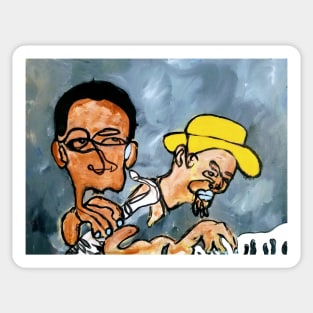 Coltrane & Monk Sticker